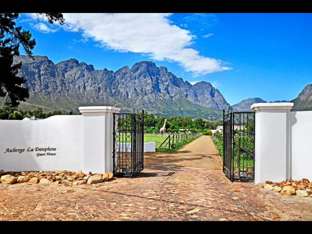 Auberge La Dauphine Guest House Franschhoek Esterno foto