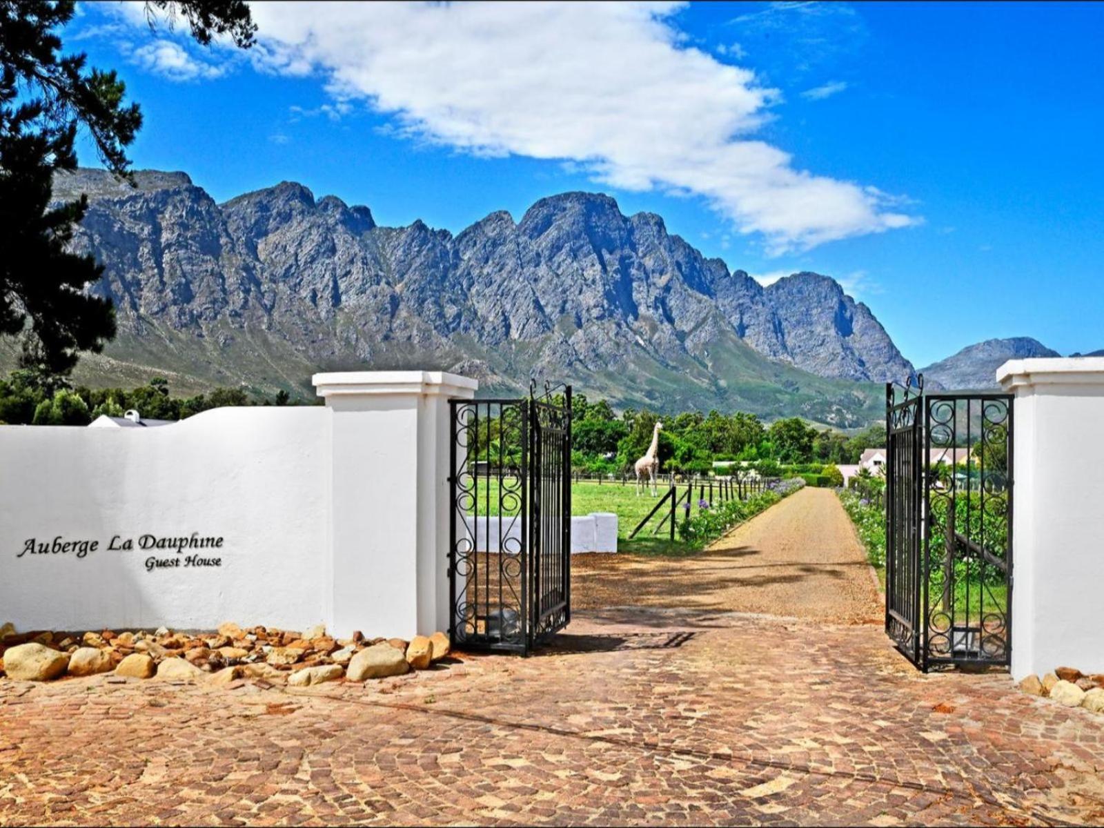 Auberge La Dauphine Guest House Franschhoek Esterno foto
